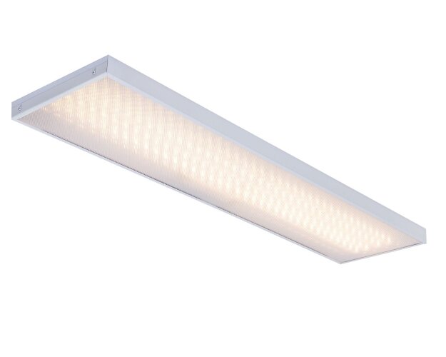 Универсальный офисный светодиодный светильник 80 Вт IP44 1195x295x40 мм 3000K Призма - фото 3