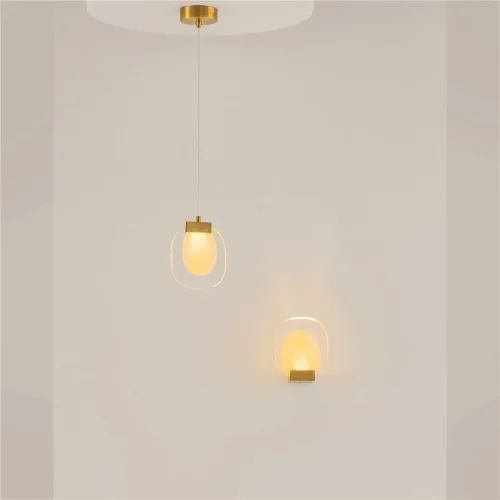 Подвесной светильник Biology 3000К 3Вт (Латунь) - фото 11