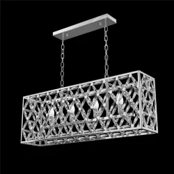 Подвесной светильник Ledas E14x4 (Хром)