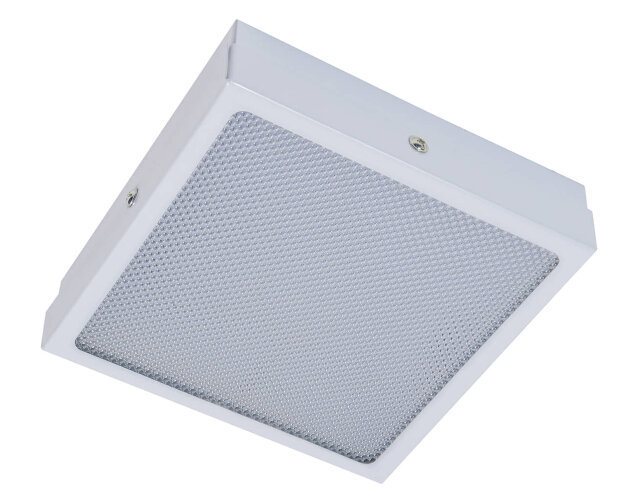 Универсальный офисный светодиодный светильник Грильято 20 Вт IP20 200x200x40 мм 4000K Призма - фото