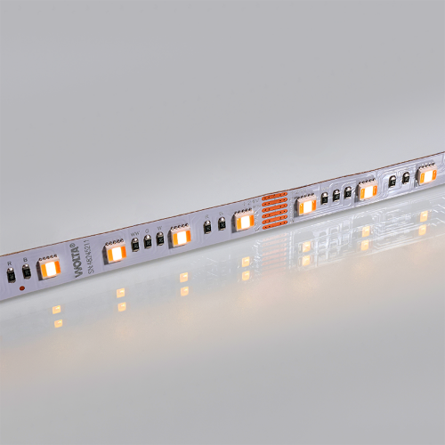 Светодиодная лента WOLTA WLS5050-16W/RGBWMIX/24H60-01 SMD5050 16Вт RGB-W MIX 3000-6500К 24В IP20 60 led/m - фото 7.