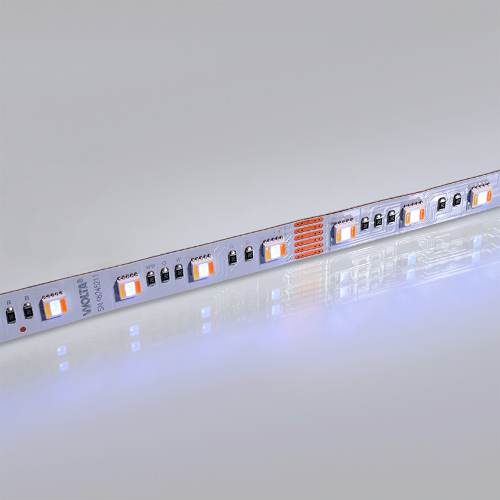 Светодиодная лента WOLTA WLS5050-16W/RGBWMIX/24H60-01 SMD5050 16Вт RGB-W MIX 3000-6500К 24В IP20 60 led/m - фото 9.