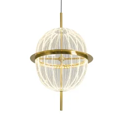 Подвесной светильник Freya FR6184PL-L17BS (Латунь)