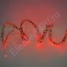 Светодиодная гирлянда Капелька (350Led, Red) - фото.