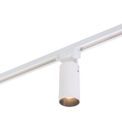 Трековый светильник IP 20, 24 Вт, LED 3000, белый, алюминий, Denkirs DK6030-WH