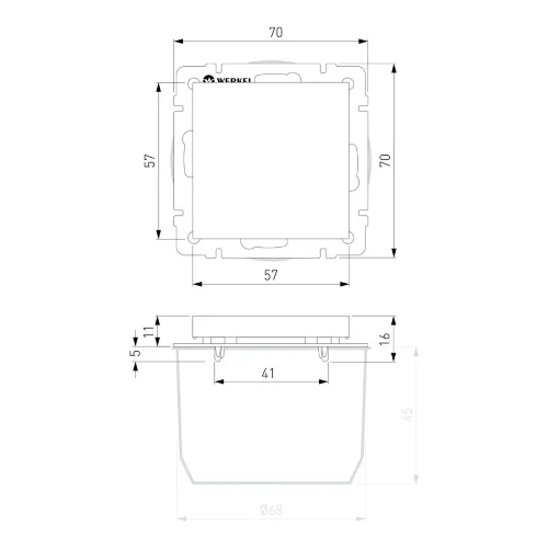 Заглушка (Hammaer серебряный) W1259206 - фото 5