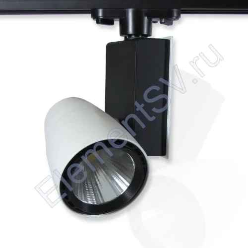 Светодиодный светильник трековый 2L PX19 (30W, 220V, Warm White) - фото.