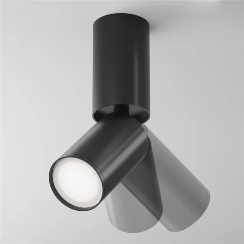 Потолочный светильник Фокус С / FOCUS S 1*GU10 10 Вт (Черный) C051CL-01B - фото 4