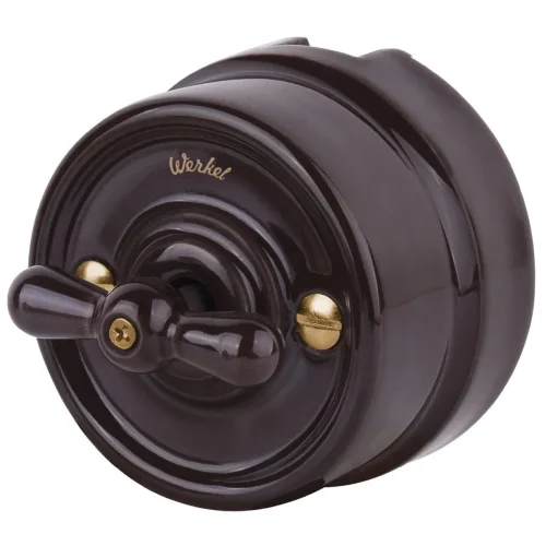 Винты для накладного выключателя 3шт. золото ретро WL18-21-01 - фото 2