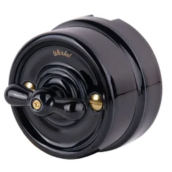 Винты для накладного выключателя 3шт. золото ретро WL18-21-01