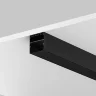 Рассеиватель для профиля 50x50 (Чёрный, 3 м), ALM-5050T-B-DF-3M 642049 (Черный) 642049 - фото 3