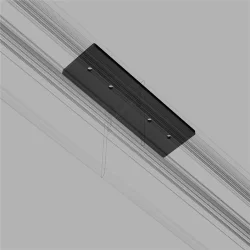 Slim Magnetic Соединительная планка широкая для шинопровода черный 85088/00 85088/00 (057203)