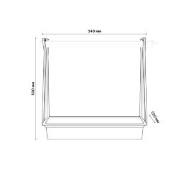 ULT-P44N-10W-SPBR IP65 AQUA SIMPLE WHITE Набор для гидропоники Минисад AQUA SIMPLE, светильник для растений светодиодный с подставкой, Спектр для рассады и досвечивания в период роста, Белый, TM ФитоЛето