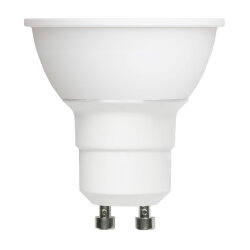 LED-JCDR-7W-3000K-GU10-FR-DIM-SLS Лампа светодиодная, диммируемая, Форма JCDR, матовая, Теплый белый свет 3000K