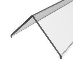 Рассеиватель поликарбонатный для профиля угловой LC-LRM-P32L-6 прозрачный