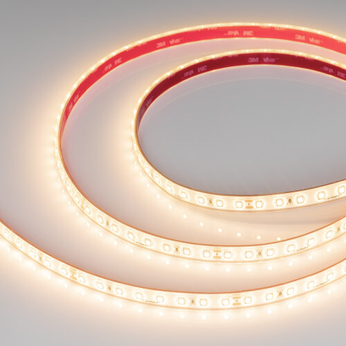 Светодиодная лента герметичная RTW-PS-A80-12mm 24V Warm3000 (4.8 W/m, IP67, TWP100, 5m) (Arlight) - фото 1