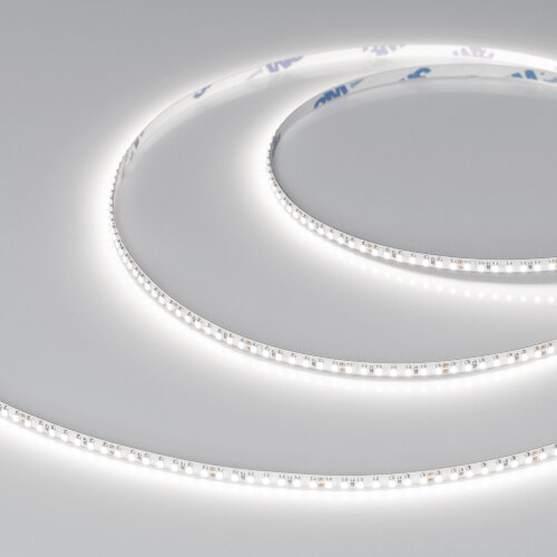 Светодиодная лента MICROLED-M266-4mm 24V White6000 (12 W/m, IP20, 2216, 5m) (Arlight, узкая) - фото 4