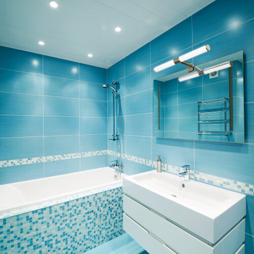 ULT-F37-8W-4500K IP44 CHROME Светодиодный светильник для подсветки мебели и зеркал ванной комнаты, Хром - фото 7