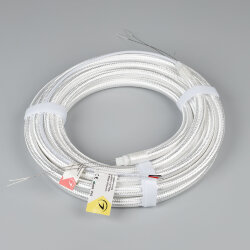 Светодиодная лента герметичная MOONLIGHT-COTTON-TOP-S-M560-D13xmm 24V Warm3000 (11 W/m, IP65, 5m, wire x1) (Arlight, Вывод прямой, 3 года)