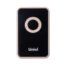 UDB-094W-R1T1-38S-BL-GL Звонок электронный, 220В, Радиус действия 150 м, Черный с золотистым - фото 6