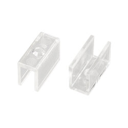 Держатель AURORA-1206-CLIP CLEAR (Arlight, Пластик)