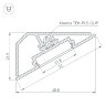 Профиль KLUS-LOCK-FM-BASE-2000 ANOD (Arlight, Алюминий) 020909 - фото 4