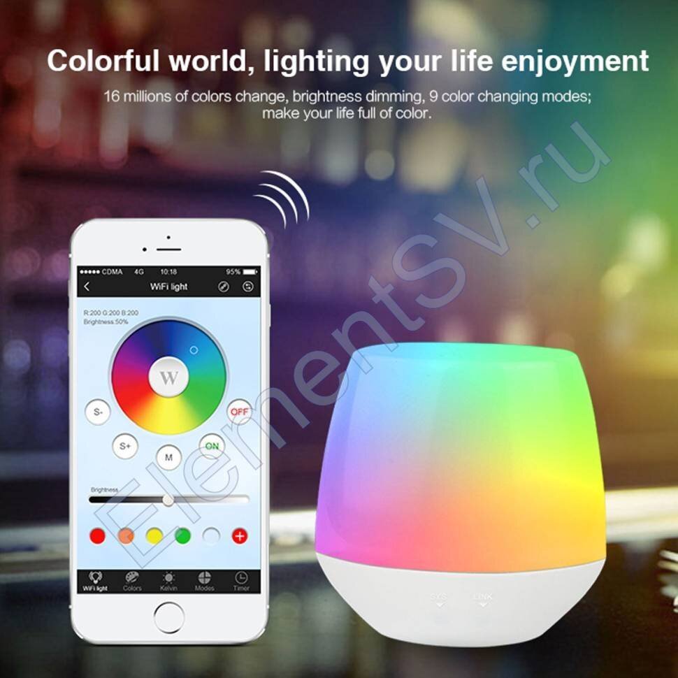 Mi-Light Wifi ibox1 smart light- RGB с управлением от смартфона B800 —  купить в «Элемент Света»