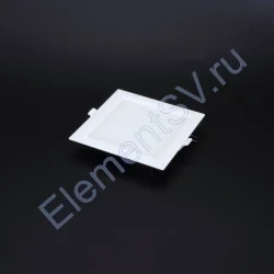 Светодиодный светильник DL-SS-12W MB42 (220V, 12W, square 143mm, warm white)