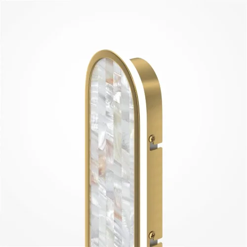 Настенный светильник (бра) Perlamour 2700-4000K 15Вт (Латунь) - фото 5