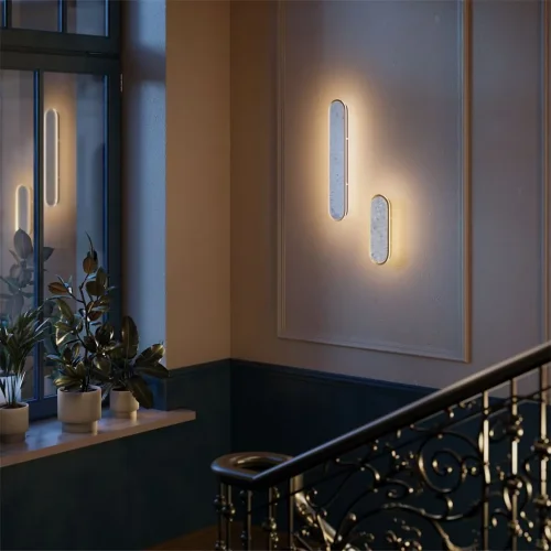 Настенный светильник (бра) Perlamour 2700-4000K 15Вт (Латунь) - фото 10