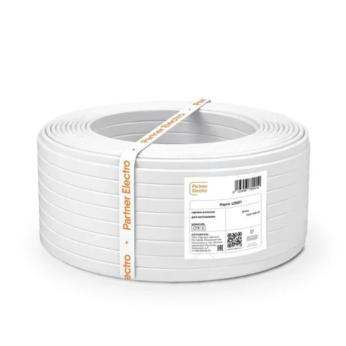 Шнур ШВВП 2х0.75 380В Б (уп.20м) ПАРТНЕР ЭЛЕКТРО УТ-00000146 - фото