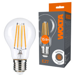 Светодиодная лампа WOLTA FILAMENT WF-A60-15W4KE27 15Вт 4000K Е27