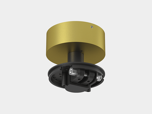 Крепление сменное М3 для светильников VILLY, поворотное накладное, цвет Золото, VL-M3-GD. Фото 2