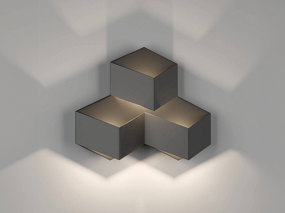 Светильник настенный GW PALMIRA 9 Вт, GW-1101-3-9-BL-NW - фото