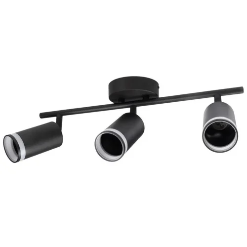 Светильник PCL-0103 3xGU10 IP20 230В BL настен./потолочн. декор. под лампу JazzWay 5066427 - фото