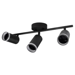 Светильник PCL-0103 3xGU10 IP20 230В BL настен./потолочн. декор. под лампу JazzWay 5066427