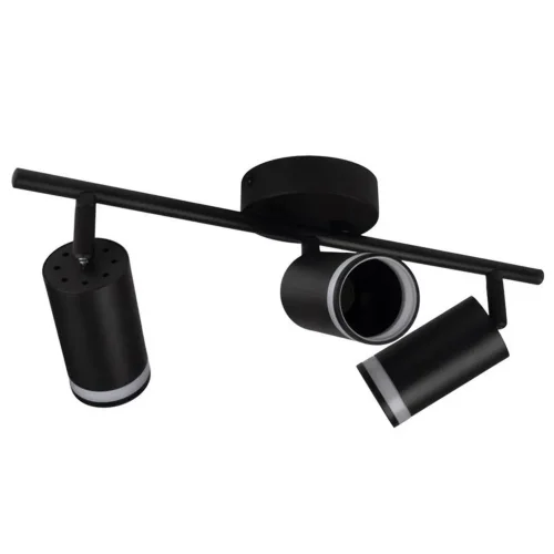 Светильник PCL-0103 3xGU10 IP20 230В BL настен./потолочн. декор. под лампу JazzWay 5066427 - фото 8