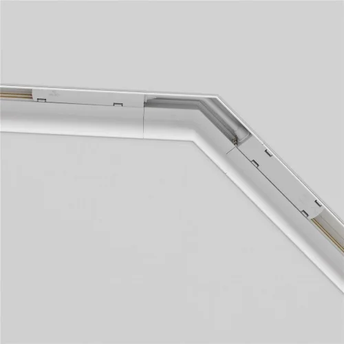 Угол-соединитель 135° Gravity встраиваемый белый (Белый) - фото 3