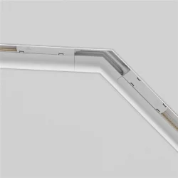 Угол-соединитель 135° Gravity встраиваемый белый (Белый)