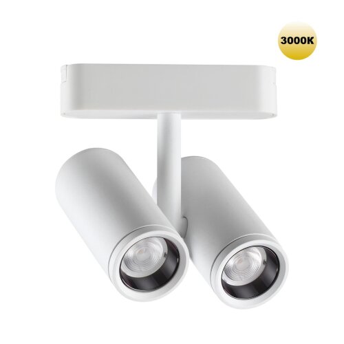 Трековый светильник для низковольтного шинопровода «Novotech» 359275, серия: SMAL (крепление к треку). Фото 1.