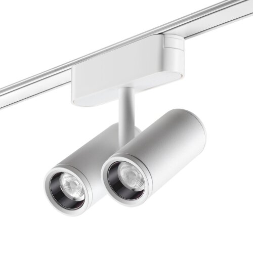 Трековый светильник для низковольтного шинопровода «Novotech» 359275, серия: SMAL (крепление к треку). Фото 2.
