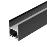 Профиль SL-COMFORT-3551-2000 ANOD BLACK (Arlight, Алюминий) - фото 1