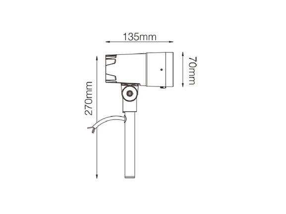 'Светильник ландшафтный 11Вт, PORA-830ZM13F. Фото 2