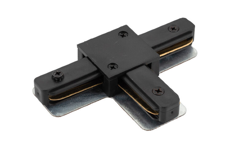 Коннектор Denkirs DK Track Black (SOLID BASE) | DK ТРЕК ЧЕРНЫЙ (СОЛИД БЕЙС) TR1103-BK.
