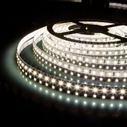 Светодиодная лента 12&amp;nbsp;В 9,6&amp;nbsp;Вт/м 120 Led/м 2835 IP65, дневной белый 4200K, 5 м 12V 9,6W 120Led 2835 IP65 дневной белый, 5м (052850)