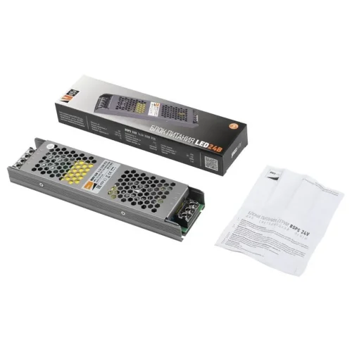 Блок питания для светодиодной ленты 350Вт 14.6А 24В IP20 BSPS метал. Pro+ JazzWay 5024298 - фото 8
