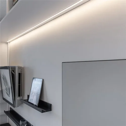 Встраиваемый алюминиевый профиль для светодиодной ленты LL-2-ALP007 - фото 4