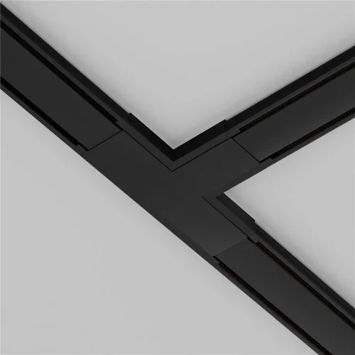 Коннектор питания T-образный Radity черный (Черный) - фото 5