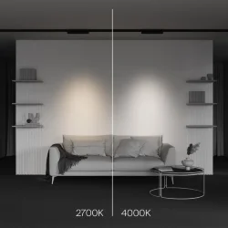 Трековый светильник Точки / Points Trinity 4000K 10Вт 30° (Черный) TR195-3-10W4K-M-B
