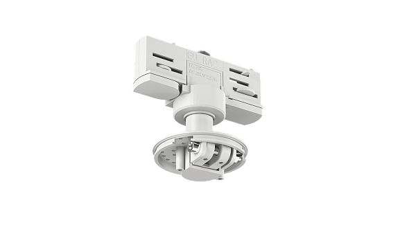 Крепление сменное М2 для светильников VILLY, трековое трехфазное, цвет Белый, VL-M2-3-WH. Фото 2